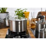 Zwilling J.A. Henckels True Flow Pots Set of Stainless Steel with Ceramic Coating Silver 5pcs - Image 3