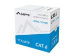 Lanberg S/FTP Cat.6 (Gigabit) Καλώδιο Δικτύου Ethernet χωρίς ακροδέκτες 305m Γκρι - Image 2