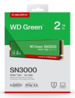 Western Digital Green SN3000 SSD 2TB M.2 Type with PCI Express 4.0 Connection WDS200T4G0E-00CPS0 - Image 4