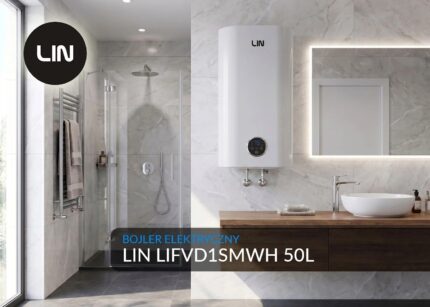 Electric water heater LIN LIFVD1SMWH 50L SMART white