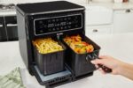 Breville Air Fryer with Double Detachable Bucket 11lt Black 2085267 - Image 16