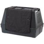 Ferplast Atlas Car Scenic 100 Black Dog Transport Cage 100x60x66cm - Image 8
