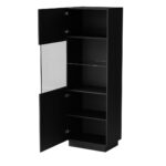 Cama LIVERTI display cabinet 59.5x42x178 black - Image 2