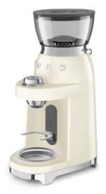 Smeg Ηλεκτρικός Μύλος Καφέ 150W με Χωρητικότητα 240gr και 15 Επίπεδα Άλεσης Μπεζ - Image 5