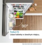 Bosch Fridge-Freezer 368lt Total NoFrost H203xW60xD66cm Gray KGN39VIEB - Image 9