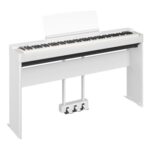 Yamaha Electric Stage Piano P-225 WH with 88 Weighted Keys Built-in Speakers and Connection with Headphones and Computer White - Image 2