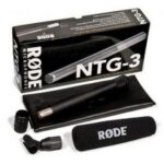 Rode NTG3 Condenser (Small Diaphragm) Microphone XLR Shock Mounted Journalistic - Image 3
