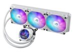 Asus Rog Strix LC III 360 v2 Water Cooling AIO CPU With 3 Fans 120mm And ARGB Lighting White - Image 2