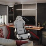 Huzaro Force 5.7 Υφασμάτινη Καρέκλα Gaming με Ρυθμιζόμενα Μπράτσα και Υποπόδιο Γκρι - Image 2