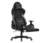 Huzaro Force 5.7 Υφασμάτινη Καρέκλα Gaming με Ρυθμιζόμενα Μπράτσα και Υποπόδιο Μαύρη - Image 5