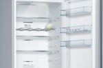 Bosch Fridge-Freezer 368lt Total NoFrost H203xW60xD66cm Gray KGN39VIEB - Image 5