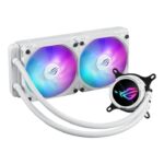 Asus ROG Strix LC III 240 v2 Water Cooling AIO CPU With 2 120mm Fans And White ARGB Lighting - Image 3