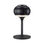 N'Oveen Pedestal Fan 20W With Remote Control Black - Image 2