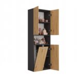 Nel Bathroom Column 1k/dk Anthracite Artisan - Image 4