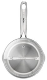 Tefal Duetto+ Σετ Κατσαρόλες από Ανοξείδωτο Ατσάλι Ασημί με Αντικολλητική Επίστρωση 5 Σκευών - Image 6