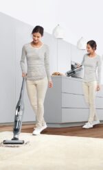 Bosch Flexxo Επαναφορτιζόμενη Σκούπα 2 σε 1 Stick & Χειρός 21.6V Γκρι - Image 5