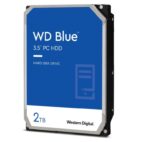 Western Digital Blue CMR 2TB HDD Hard Drive 3.5" SATA III 5400rpm with 64MB Cache for Recorder WD20EARZ - Image 2