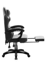 Huzaro Force 3.7 Fabric Gaming Chair with Adjustable Arms Gray - Image 4