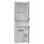 Topeshop Nel 1k Dk Floor Bathroom Column Cabinet L60xD30xH174cm White