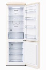 Ravanson LKK-315RM Retro Fridge 597 mm x 707 mm x 1943 mm | 315 l | Total No Frost | Energy Class E | Cream