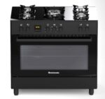 Ravanson Cooker 105lt with Natural Gas Hobs W90cm. Black - Image 5