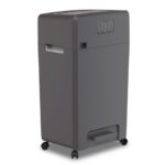 HP ONESHRED 24CC shredder  cut-offs  P-4  24 cards  30l  light grey - Image 4