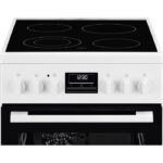 Electrolux Cooker 57lt with Ceramic Hobs W50cm. White - Image 2