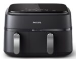 Philips 3000 Series Air Fryer with Double Detachable Bucket 9lt Black - Image 2