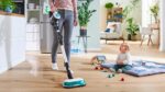 Bosch Unlimited 7 Επαναφορτιζόμενη Σκούπα 2 σε 1 Stick & Χειρός 18V Τιρκουάζ - Image 3
