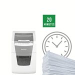 Leitz IQ Cross Cut 8-Sheet Paper Shredder - Image 7