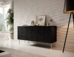 HOLE chest 152x42.5x74.5 cm matte black - Image 3