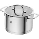 Zwilling J.A. Henckels True Flow Pots Set of Stainless Steel with Ceramic Coating Silver 5pcs - Image 13