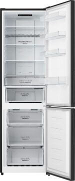 Gorenje Fridge-Freezer 336lt Total NoFrost H200.4xW59.5xD59cm Black NRK620EABG4 - Image 3