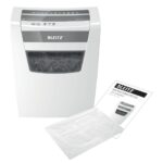 Leitz IQ Home Office P4 Cross Cut 10-Sheet Paper Shredder - Image 7