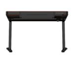 Ηλεκτρικό Γραφείο Ξύλινο Black/walnut με Μεταλλικά Πόδια & Ρυθμιζόμενο Ύψος 120x60εκ. - Image 14