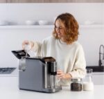 Taurus Accento Latte Automatic Espresso Machine 20 Bar Pressure with Grinder White - Image 12