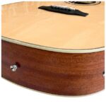 V-tone Semi-Acoustic Guitar Cutaway Natural / Spruce - Image 12