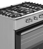Ravanson Chef Modern Stove 110lt with Gas Cooktop P90cm Inox - Image 4