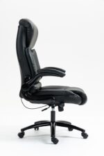 Office Chair with Fixed Arms Black Active Jet - Image 20