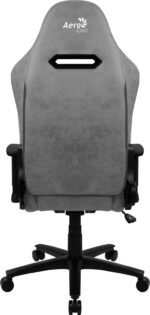 Aerocool Duke AeroSuede Fabric Gaming Chair with Adjustable Arms Black / Brown / Gray - Image 7