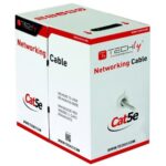 Techly U/UTP Cat.5e Outdoor Network Cable Ethernet without Terminated Connectors 305m Black - Image 3