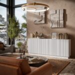 Cama LIVERTI chest of drawers 200x42x78 white - Image 3