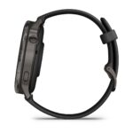 Garmin Venu 4 Stainless Steel 45mm Αδιάβροχο Smartwatch με Παλμογράφο (Slate with Black) - Image 3