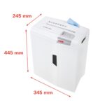HSM Shredstar X6PRO Cross Cut 6-Sheet Paper Shredder - Image 3