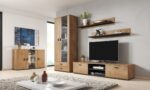 Cama sideboard 120 cm SOHO S7 lefkas oak/black - Image 3