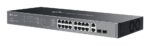 TP-LINK Omada ES220GMP Managed L2 PoE+ Switch with 16 Gigabit (1Gbps) Ethernet Ports and 2 SFP Ports - Image 3