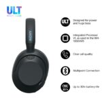 Sony ULT WEAR Wireless / Wired Over Ear Headphones with 30 Hours Playing Time and Quick Charge Black - Image 3