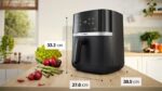 Bosch Air Fryer 6.1lt Black MAFS2462B - Image 6