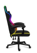 Huzaro Force 4.4 Artificial Leather Gaming Chair with RGB Lighting Black - Image 2