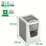 Leitz IQ Cross Cut 8-Sheet Paper Shredder - Image 11